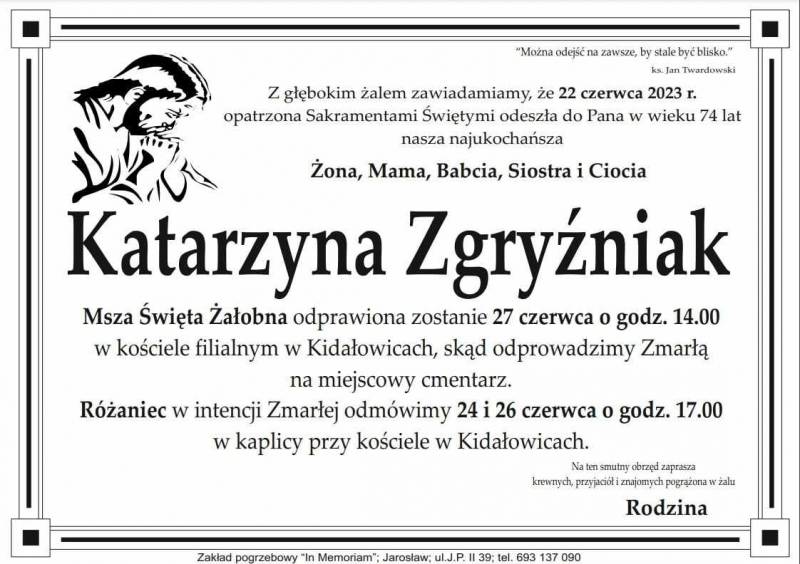 Katarzyna Zgryźniak