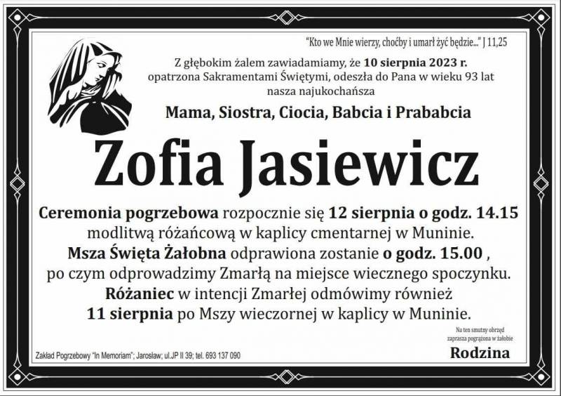 Zofia Jasiewicz
