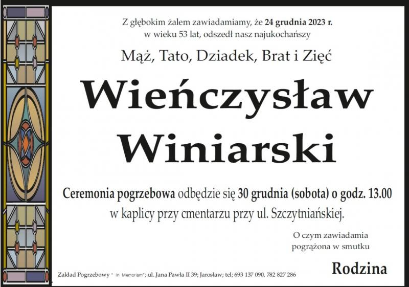 Wieńczysław Winiarski