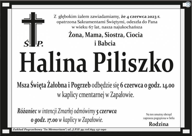 Halina  Piliszko
