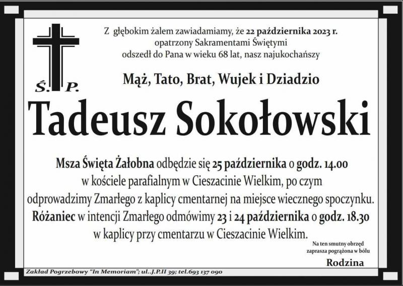 Tadeusz Sokołowski