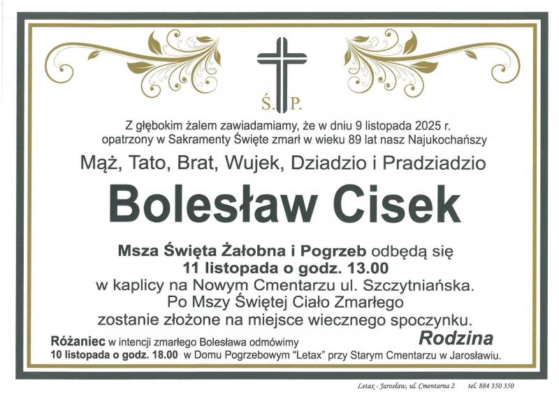 Bolesław  Cisek 