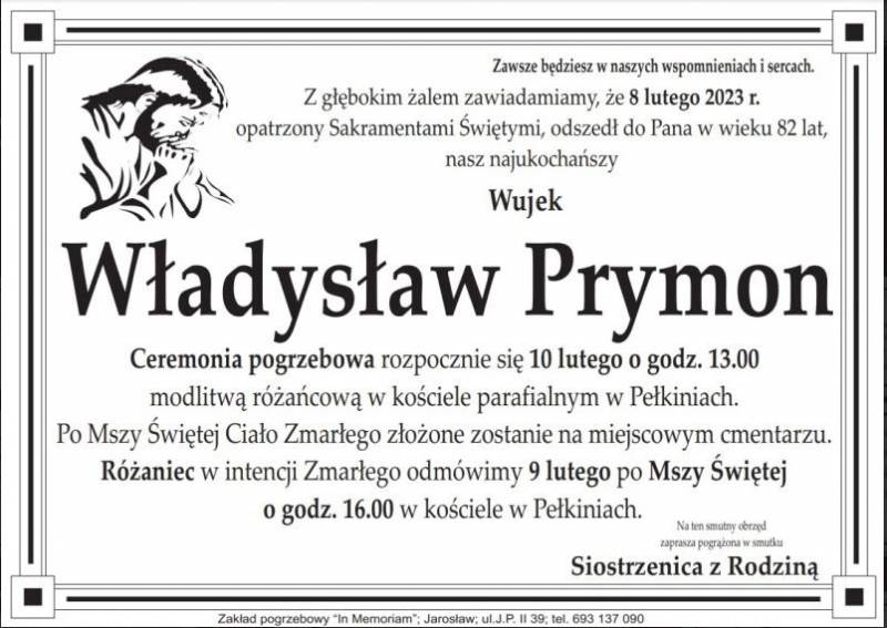 Władysław  Prymon