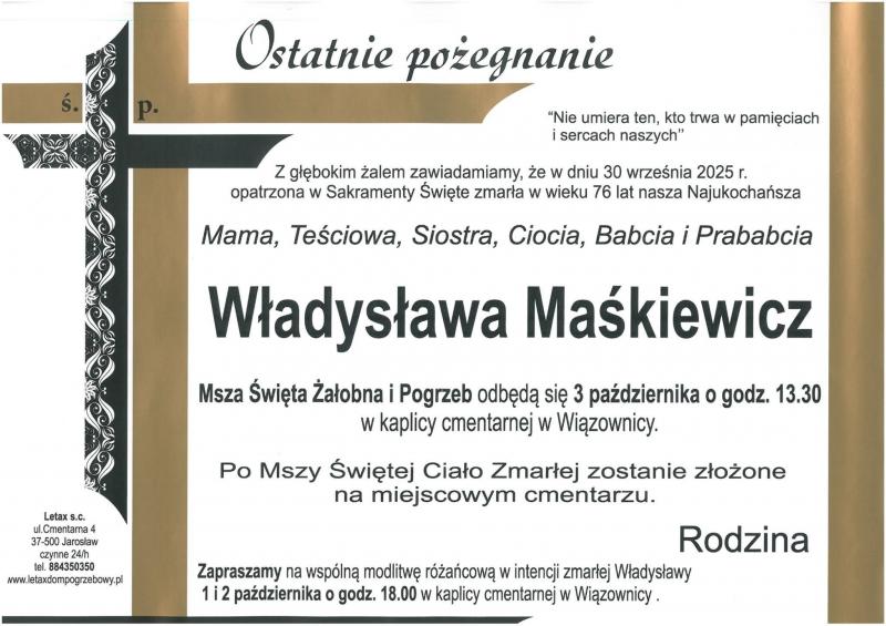 Władysława Maśkiewicz 