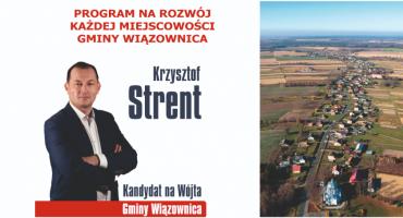 Dynamiczna Gmina, blisko ludzi - potrzeby każdej miejscowości przedstawia Krzysztof Strent