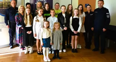 Laureaci konkursu „Bezpieczne wakacje 2024