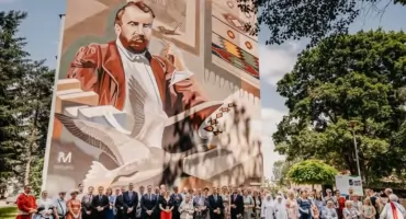 W dwusetną rocznicę urodzin Włodzimierza Dzieduszyckiego odsłonięto mural w Zarzeczu 