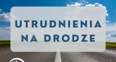 Utrudnienia w ruchu na drodze w Kramarzówce 