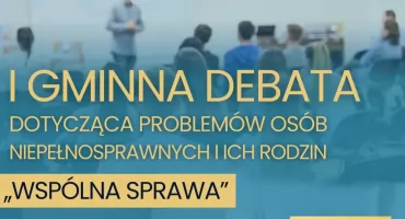 Debata dotycząca problemów osób niepełnosprawnych i ich rodzin w Zarzeczu 