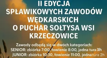 II Edycja Spławikowych Zawodów Wędkarskich w Krzeczowicach 