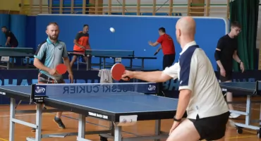 Trwa Amatorski Turniej Tenisa Stołowego o Puchar Ekspresu Jarosławskiego (ZDJĘCIA, WIDEO)