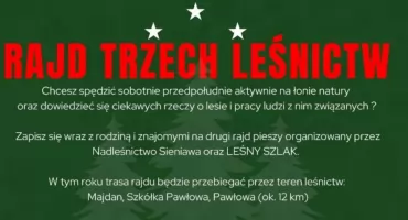 Pieszy „Rajd Trzech Leśnictw” 