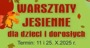 Warsztaty Jesienne w Księgarni Kuferek Artystyczny w Jarosławiu  