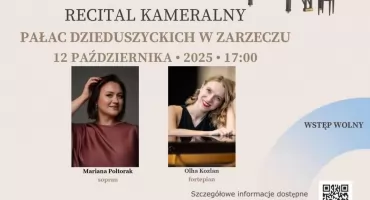 Recital Kameralny w Pałacu Dzieduszyckich w Zarzeczu 