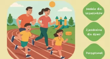 Sportowe wydarzenie „Razem w biegu” w Adamówce 