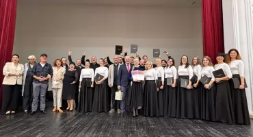 Nagroda dla Scholi Dominikańskiej z Jarosławia podczas festiwalu w Gruzji 