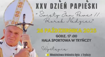 Koncert Upamiętniający XXV Dzień Papieski w Tryńczy 