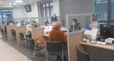 Zmodernizowana sala obsługi klienta  ZUS w Jarosławiu jest wizytówką całego oddziału 