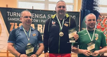 Starosta jarosławski Kamil Dziukiewicz wywalczył złoty medal 