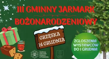 III Gminny Jarmark Bożonarodzeniowy w Grzęsce 