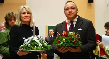 Betlejemskie Światło Pokoju na granicy polsko-ukraińskiej