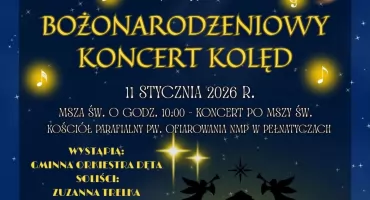 Bożonarodzeniowy Koncert Kolęd w Pełnatyczach 