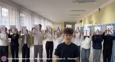 SP nr 10 w Jarosławiu w gronie laureatów akcji POLSKA NA TAK!