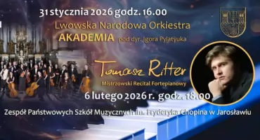 Recital Tomasza Rittera w Jarosławiu 