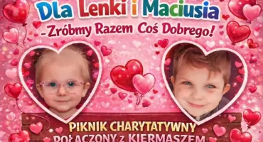 Piknik dla Lenki i Maciusia