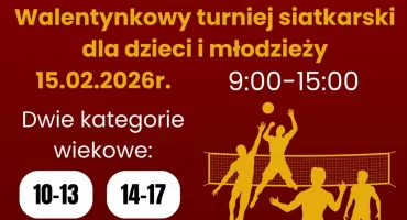  Walentynkowy Turniej Siatkarski dla Dzieci i Młodzieży