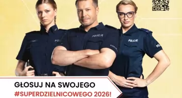 Głosuj na swojego dzielnicowego i wygraj nagrodę. Plebiscyt #SuperDzielnicowy 2026 trwa [WIDEO]