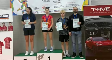 Amelia Madaj z Jarosławskiego Klubu Badmintona najlepsza podczas Małopolska Open