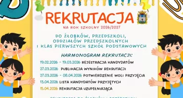 Trwa rekrutacja do żłobków, przedszkoli i szkół podstawowych