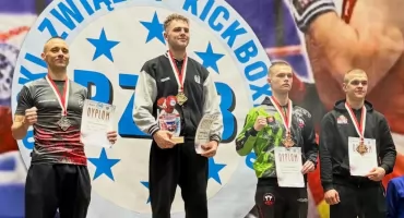 Michał Nowakowski z KSW Sokół Jarosław wywalczył srebro na Mistrzostwach Polski w Tarnobrzegu