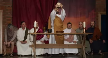 Inscenizacja Męki Pańskiej w Woli Węgierskiej (ZDJĘCIA)