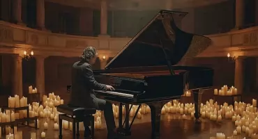 Recital fortepianowy przy świecach - muzyka filmowa w Jarosławiu 