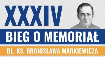 XXXIV Bieg o Memoriał Bł. Ks. Bronisława Markiewicza w Pruchniku 