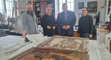 XVII-wieczne ikony z cerkwi w Leżachowie doczekały się konserwacji