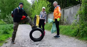 Kręci nas recykling - już dzisiaj akcja sprzątania terenów nad Sanem w Jarosławiu