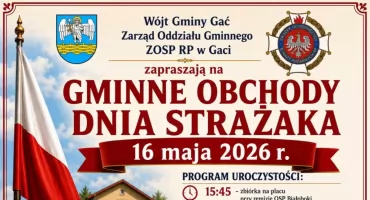 Gminne Obchody Dnia Strażaka w Gaci 