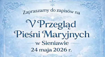 V Przegląd Pieśni Maryjnych w Sieniawie 