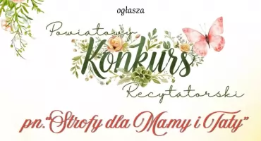 Powiatowy Konkurs Recytatorski 