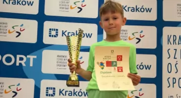 Samuel Dziukiewicz trzeci w Krakowie. Kolejny sukces sześciolatka z Jarosławia 
