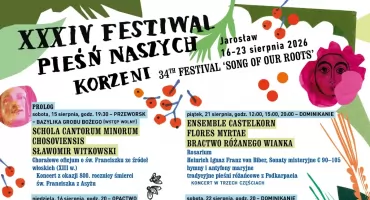 Rozpoczyna się XXXIV Międzynarodowy Festiwal Pieśń Naszych Korzeni w Jarosławiu