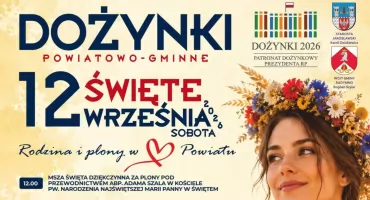 Dożynki Powiatowo-Gminne „Rodzina i plony w sercu Powiatu” w Sośnicy