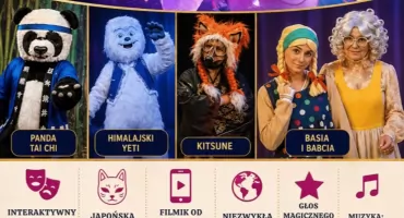 Spektakl teatralno-muzyczny „Magiczny Kompas” w wykonaniu Teatru QRka z Krakowa w MOK Jarosław 